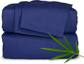King Sheets, Genuine 100% Organic Viscose Derived from Bamboo Bed Sheet Set, Luxuriously Soft & Cooling, Double Stitching, 2 Year Quality Promise (King, Cobalt Blue)