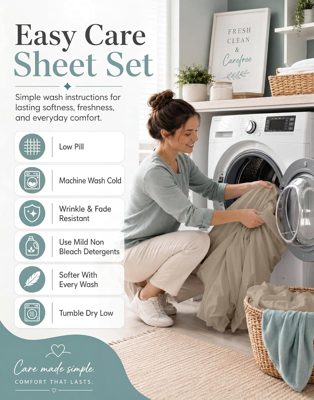 Queen Sheets - 450TC 100% Long-Staple Cotton Sateen Weave, Taupe | Soft & Breathable Queen Sheet Set - Cooling, Silky, Snug 15 Inch Deep Pocket, Hotel Luxury, OEKO-TEX Certified
