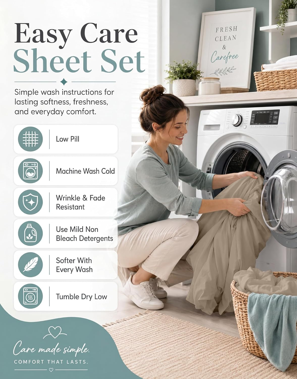 Queen Sheets - 450TC 100% Long-Staple Cotton Sateen Weave, Taupe | Soft & Breathable Queen Sheet Set - Cooling, Silky, Snug 15 Inch Deep Pocket, Hotel Luxury, OEKO-TEX Certified