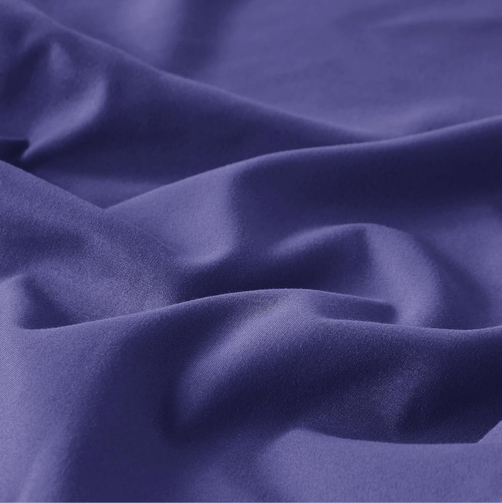 Bedsure Skipper Blue Duvet Cover Queen Size - 3 Pieces Prewashed Cotton-Like Polyester Extra Soft Bedding Set, Includes 1 Duvet Cover 90X90 Inches with Zipper Closure & 2 Pillow Shams, No Comforter