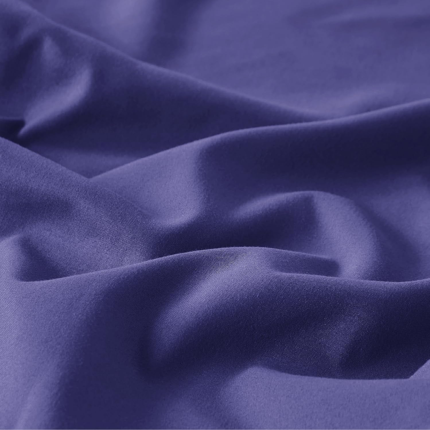 Bedsure Skipper Blue Duvet Cover Queen Size - 3 Pieces Prewashed Cotton-Like Polyester Extra Soft Bedding Set, Includes 1 Duvet Cover 90X90 Inches with Zipper Closure & 2 Pillow Shams, No Comforter