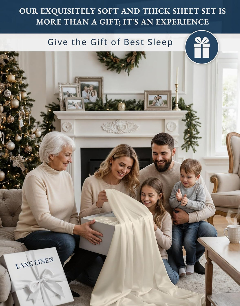 Queen Bed Sheets 100% Egyptian Cotton Sateen - Ivory | Sheets Queen Size Bed Set - 4-Piece Set, for a Luxurious Night'S Sleep, for Guests and Everyday Use, Luxe Sheen,