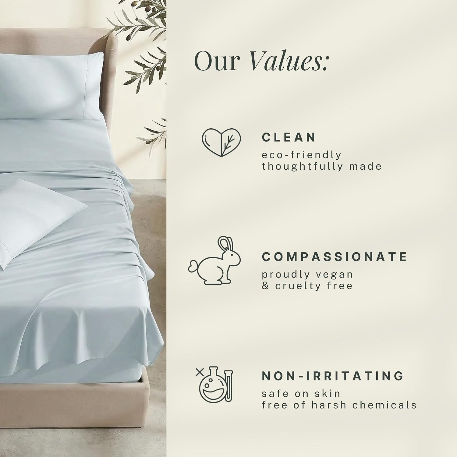 Bed Sheets, Luxury Soft 6 Piece Bed Sheet Set Extra Deep Pocket Fitted Sheets Fits Mattress up to 21", Double Brushed Bedding Sheets & Pillowcases,