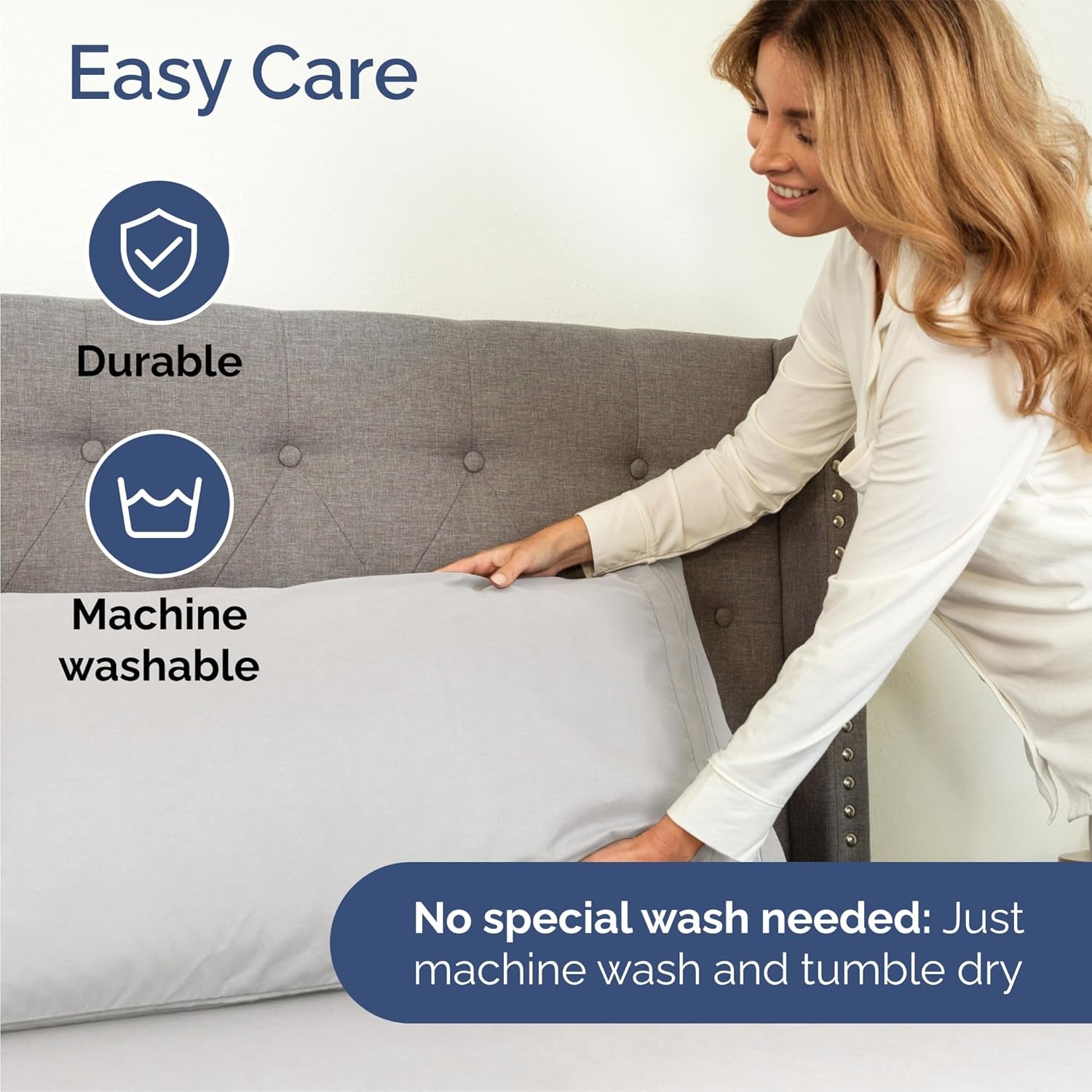King Size 4 Piece Sheet Set - Breathable & Cooling Sheets - French Grey | Hotel Luxury Bed Sheets for Women & Men, Deep Pockets, Easy-Fit, Extra Soft and Wrinkle Free Sheets, Oeko-Tex Bed Sheet Set