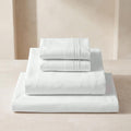 Queen Sheets Set - 4 PC Iconic Collection Bedding | Hotel Luxury, Extra Soft, Cooling Bed Sheets - Wrinkle, Fade, Stain Resistant (Queen, Ivory)